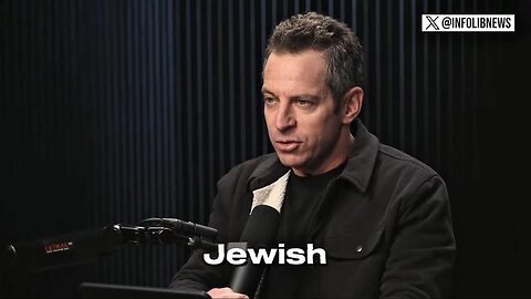 Jewish Sam Harris calls it an antisemitic conspiracy that Jews pushed open borders in the West