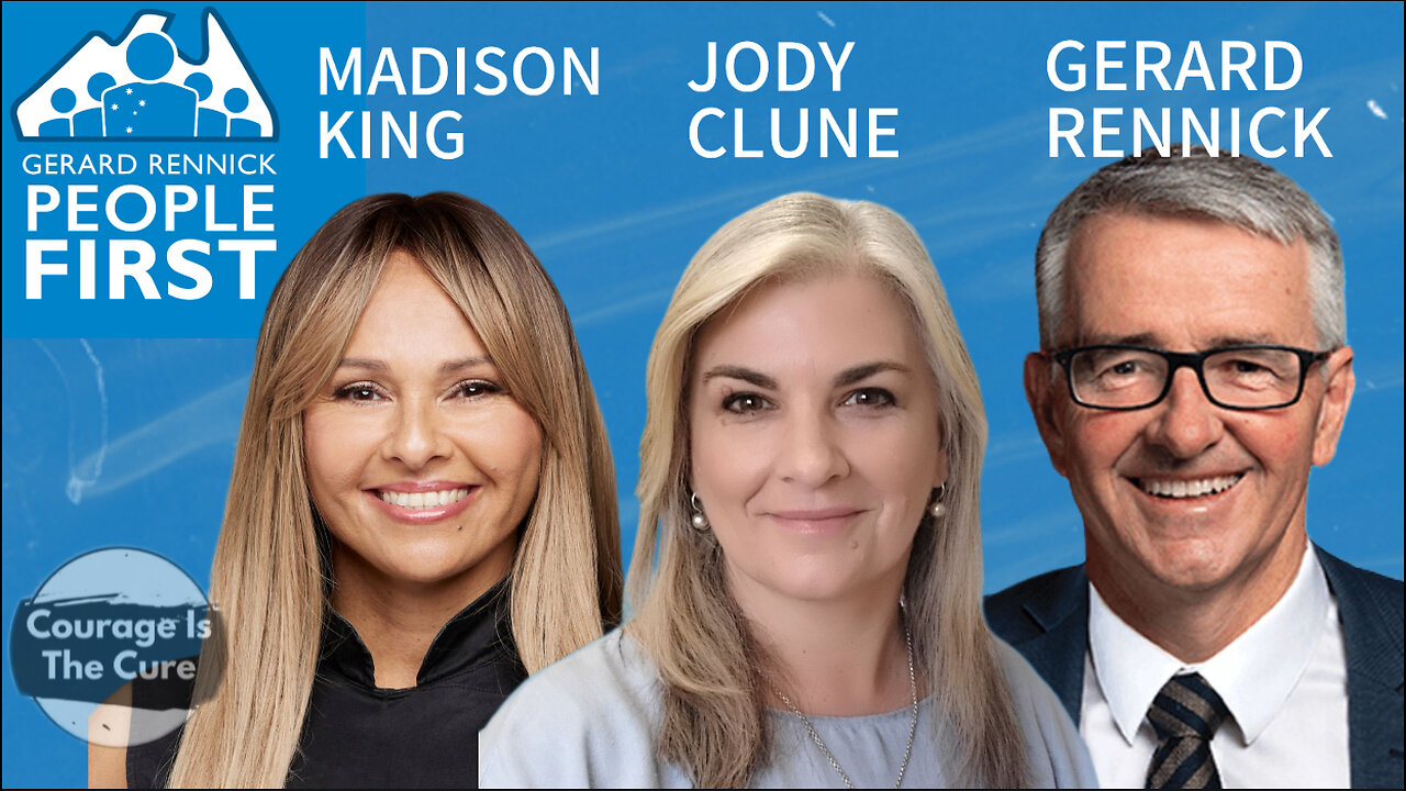 LIVE | PEOPLE FIRST with Gerard Rennick, Jody Clune & Madison King