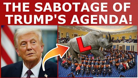 GOP Senators KEEP SABOTAGING Trump's Agenda...