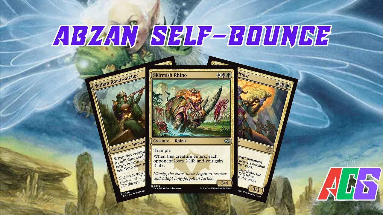 Abzan Bounce | Magic the Gathering Arena | Tarkir Dragonstorm | Standard Gameplay