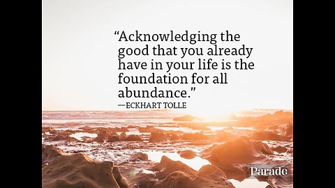 Soul of the EveryMan - Abundance versus Gratitude