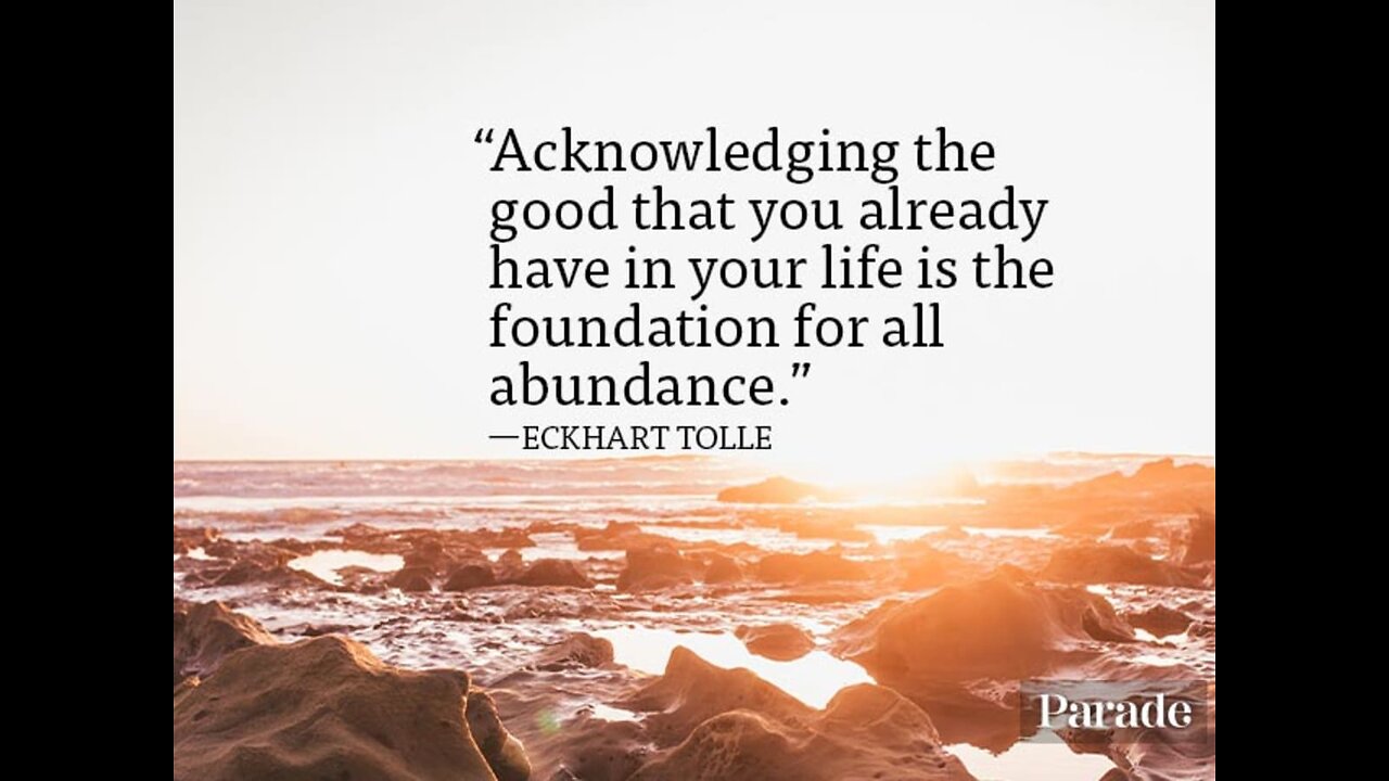 Soul of the EveryMan - Abundance versus Gratitude