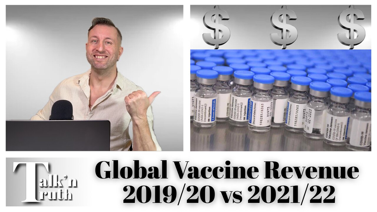 Global Vaccine Revenue 2019/20 vs 2021/22