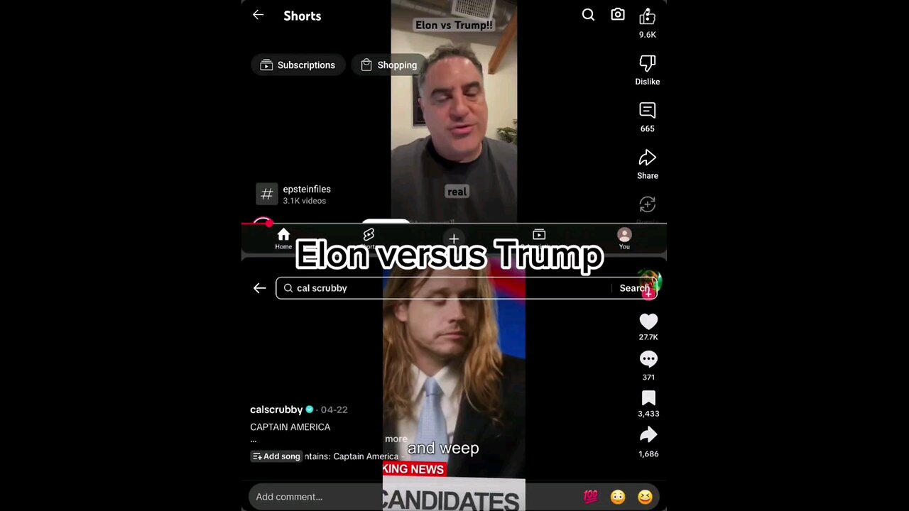 Elon versus Trump