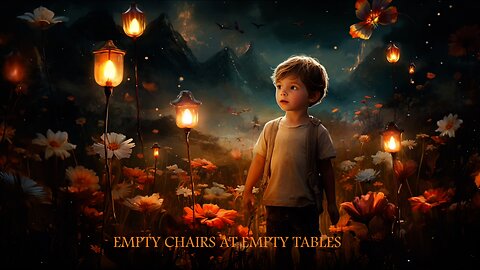 'EMPTY CHAIRS AT EMPTY TABLES' cover by Cormac Thompson