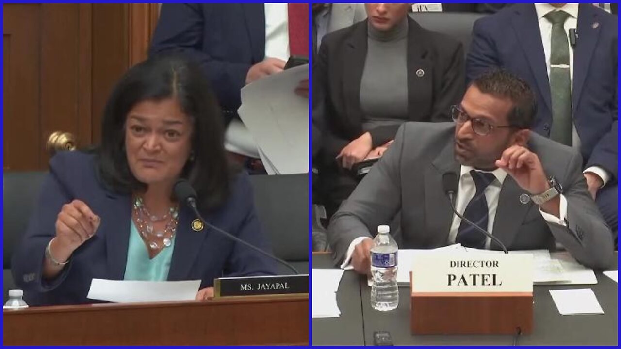 Rep. Jayapal Goes Nuclear on Kash Patel During Explosive Hearing Over Epstein Files