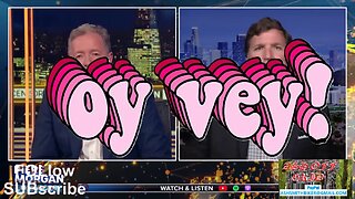 @piersmorgan , @TuckerCarlson , jew owned nonces