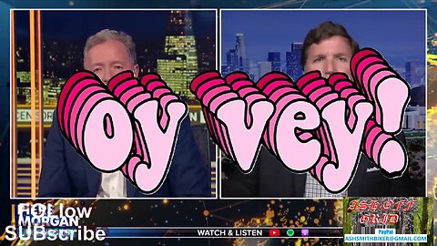 @piersmorgan , @TuckerCarlson , jew owned nonces