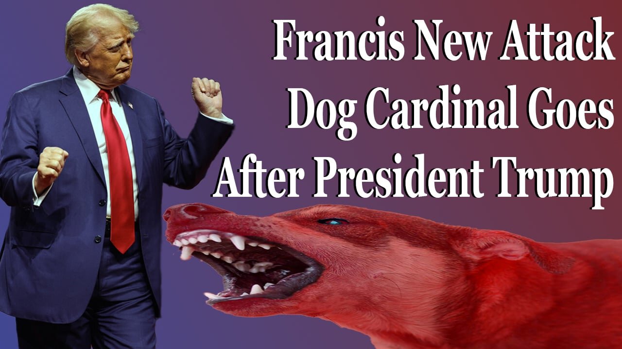 Francis New Attack Dog Cardinal Goes After President Trump