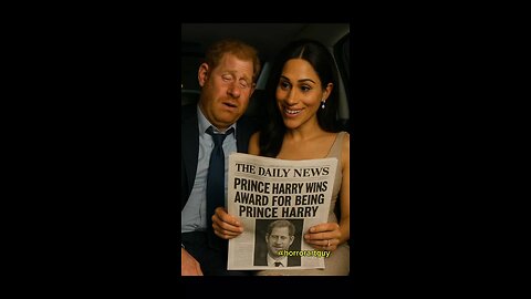 Prince Harry Wins An Award