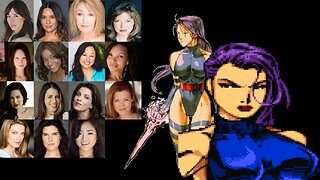 Animated Voice Comparison- Psylocke (X-Men)