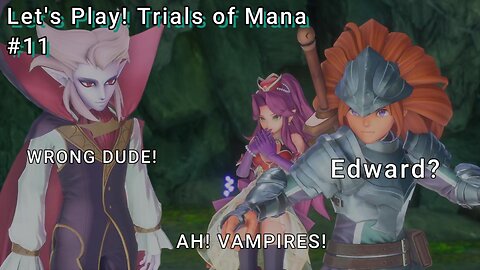 Let's Play! Trials of Mana Part 11! From Exploding Islands to the Freezing North!
