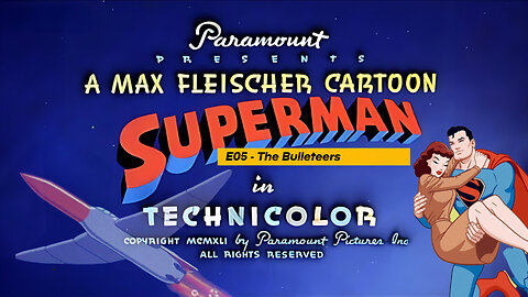 Superman E05 - The Bulleteers | Classic 1941 Animation