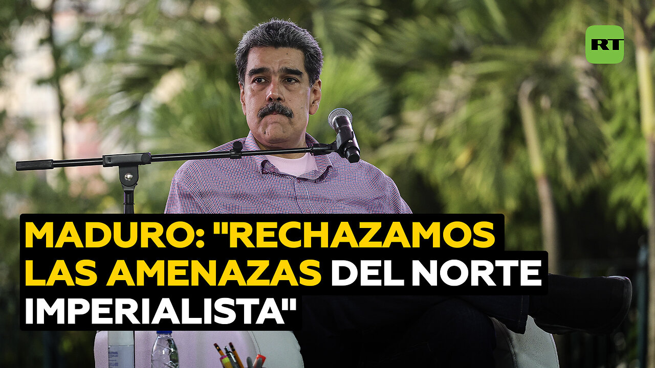 Maduro: "Allá el norte imperialista, con sus palabras y sus amenazas"