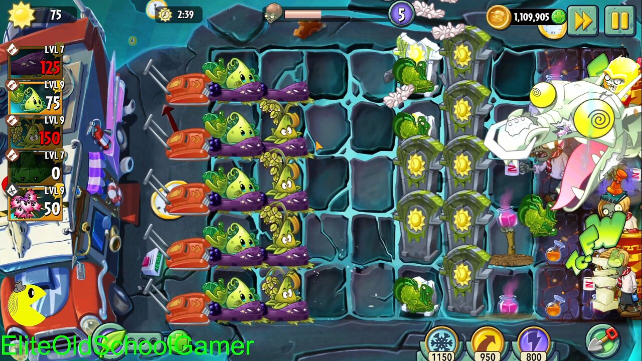 Plants vs Zombies 2 - Zomboss - Seedium Showcase - Blastberry Vine - July 2025