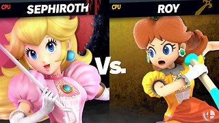 Peacharoth vs Daisy (Roy) [Chaos Kid SSBU Member Request] -By Senju lori/CBoyDoesStuff