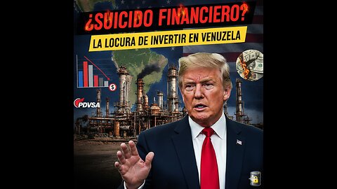 ¿Trump se equivoca con Venezuela? El suicidio financiero de invertir en PDVSA