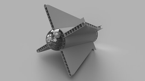 Micro Biplane Batwing Cross Prop Drone-Plane (Segment Redesign)