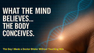 How I Shocked a Room Full of Doctors with One Thought...The code of Life explained