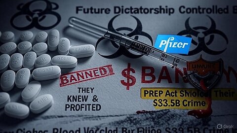 ⚠️ COVID LIES EXPOSED: Hydroxychloroquine CENSORED While Pfizer Made $33.5 BILLION! (PREP Act Immunity)