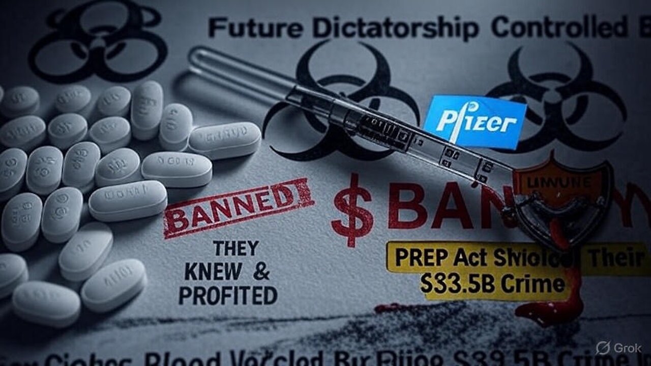 ⚠️ COVID LIES EXPOSED: Hydroxychloroquine CENSORED While Pfizer Made $33.5 BILLION! (PREP Act Immunity)