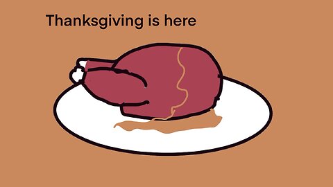 Thanksgiving animation