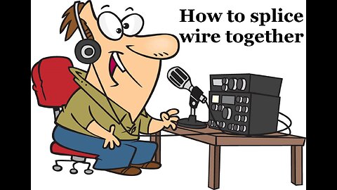 How to splice wires together
