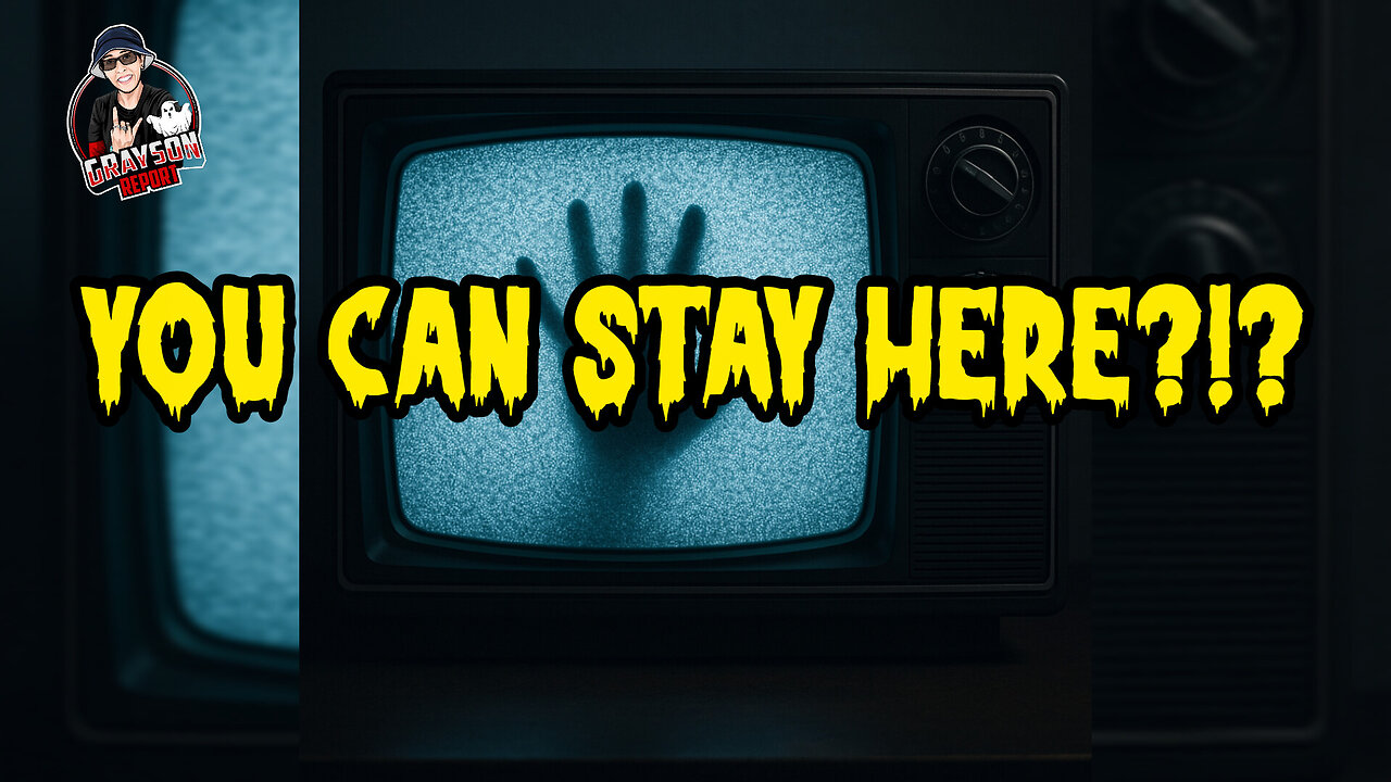 Would YOU spend the night at the Poltergeist House?!?