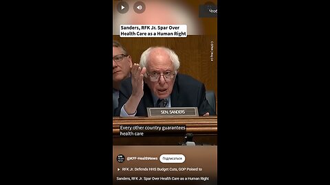 Sanders, RFK Jr. Spar Over Health Care as a Human Right
