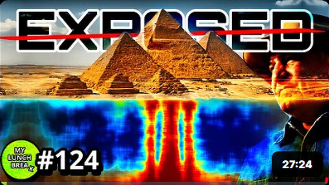 PYRAMIDS OF GIZA WERE JUST EXPOSED