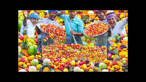 Fruit Mixer | colourful healthy fruit Mixed recipe