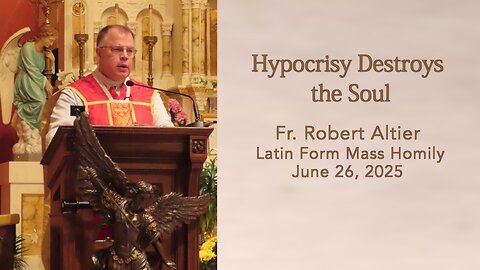 Hypocrisy Destroys the Soul