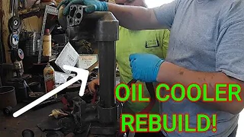 7.3 IDI Oil Cooler Rebuild