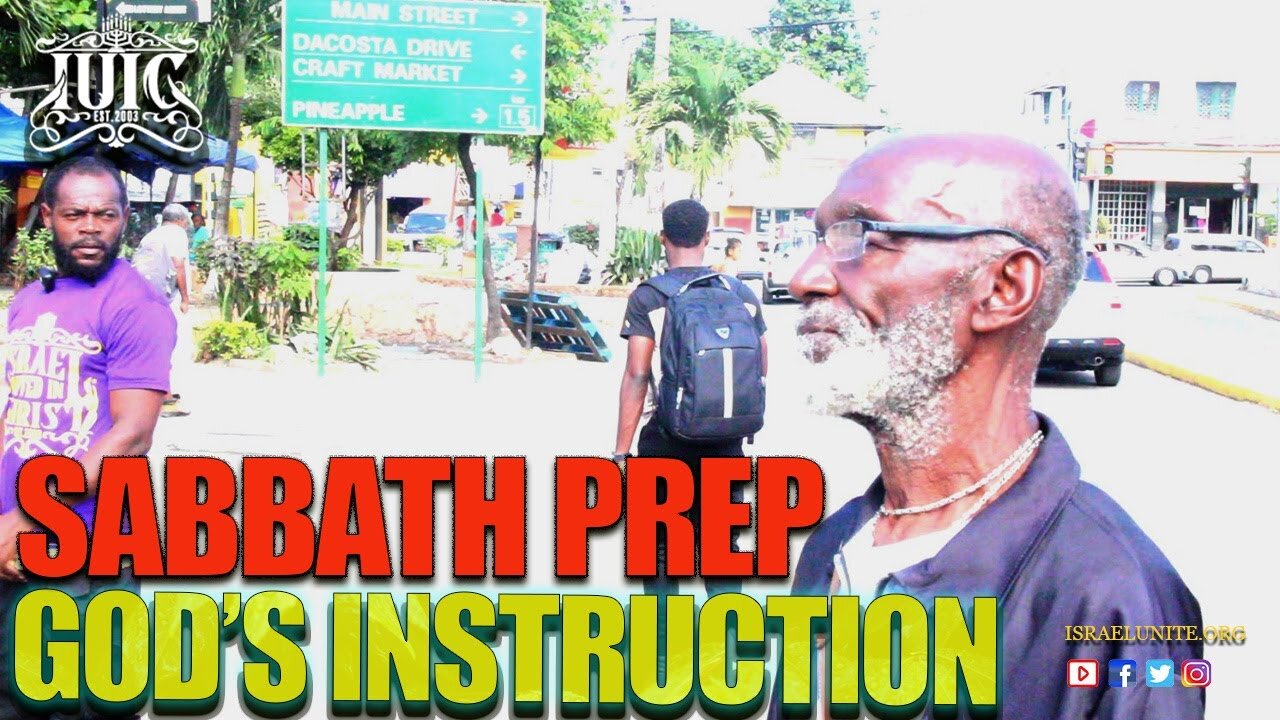 IT'S THE SABBATH HOW GOD SAY YOU SHOULD PREPARE?