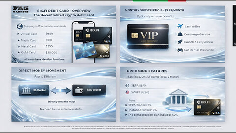 EXFUSION NEO FX TAG MARKETS (must see) CRYPTO EXCHANGE & DEBIT CARD UPDATES - TOP TEAM ROB BUSER