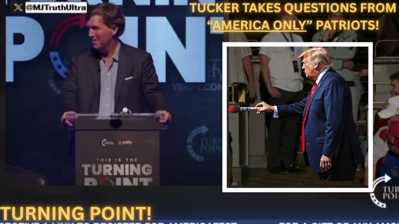 TUCKER CARLSON TAKES QUESTION'S FROM AMERICA ONLY CITIZENS!