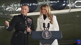 First Lady Melania Trump at Toys for Tots Charity Drive PART 2