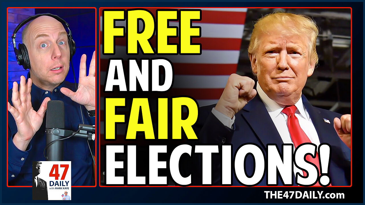 President Trump Signs Executive Order For Fair Elections Now
