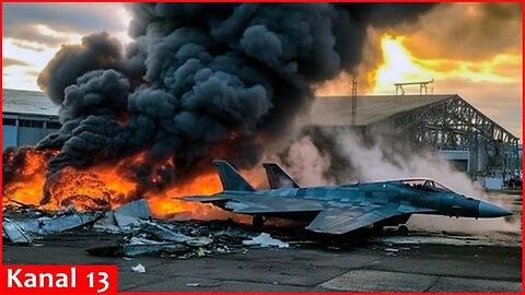 Israeli Airstrike Destroys Three Iranian F-14 and two F-5 Fighter Jets