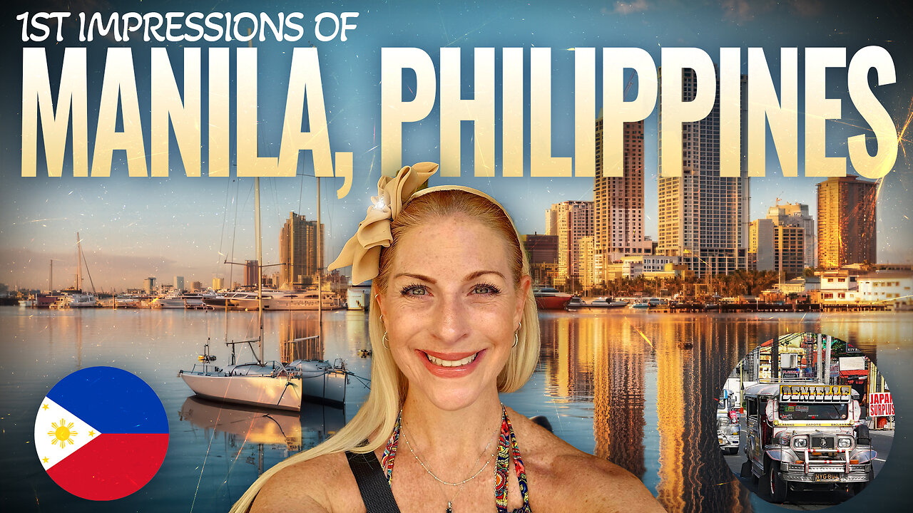 My 1st Impressions of Manila 🇵🇭 | Was I expecting THIS?? | Philippines 🇵🇭