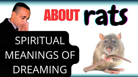 Spiritual meaning of dreaming about rats