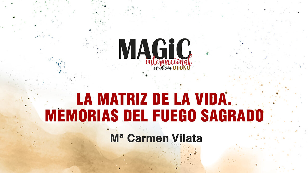 LA MATRIZ DE LA VIDA - Ma Carmen Vilalta