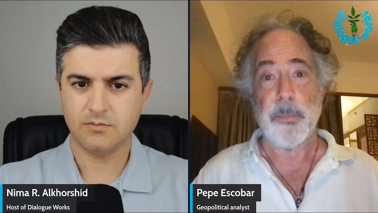 Pepe Escobar & Nima Alkhorshid - Massive Backfire: Trump's Trade War Ends in Surrender to China (4-22-2025)