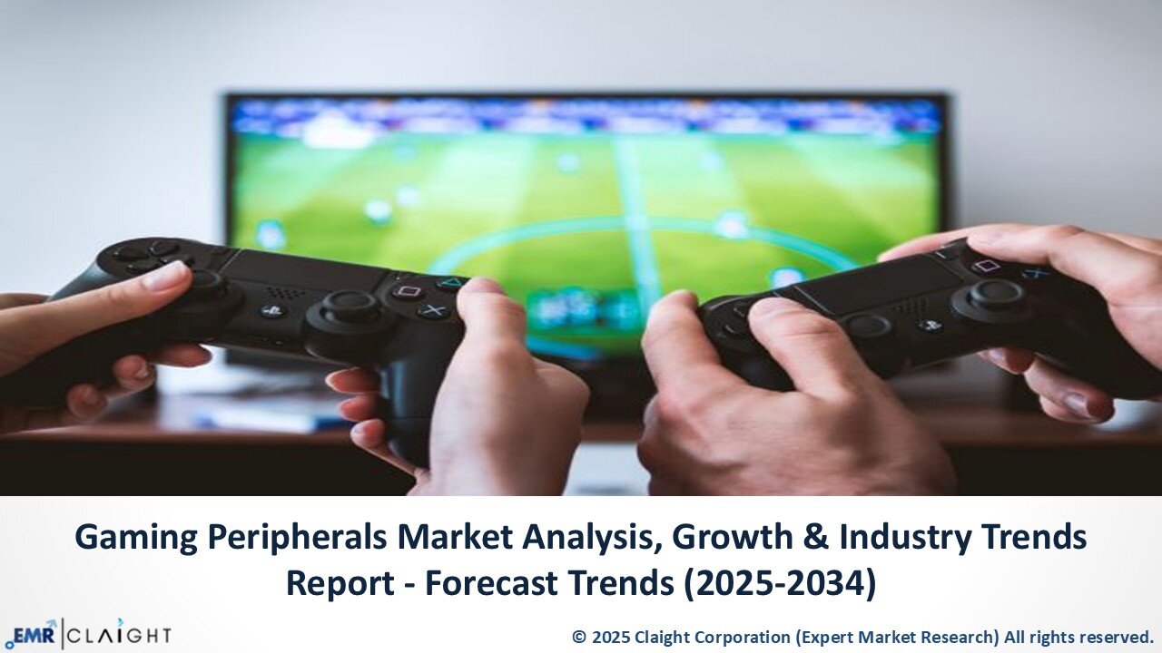Gaming Peripherals Market Outlook: Size, Share & CAGR Forecast 2034