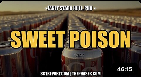SWEET POISON: STOP KILLING YOURSELF! - Dr. Janet Starr Hull
