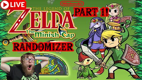 🔴 Zelda Minish Cap Randomizer! Part1! Played on a real Gamecube with my Gameboy Player!