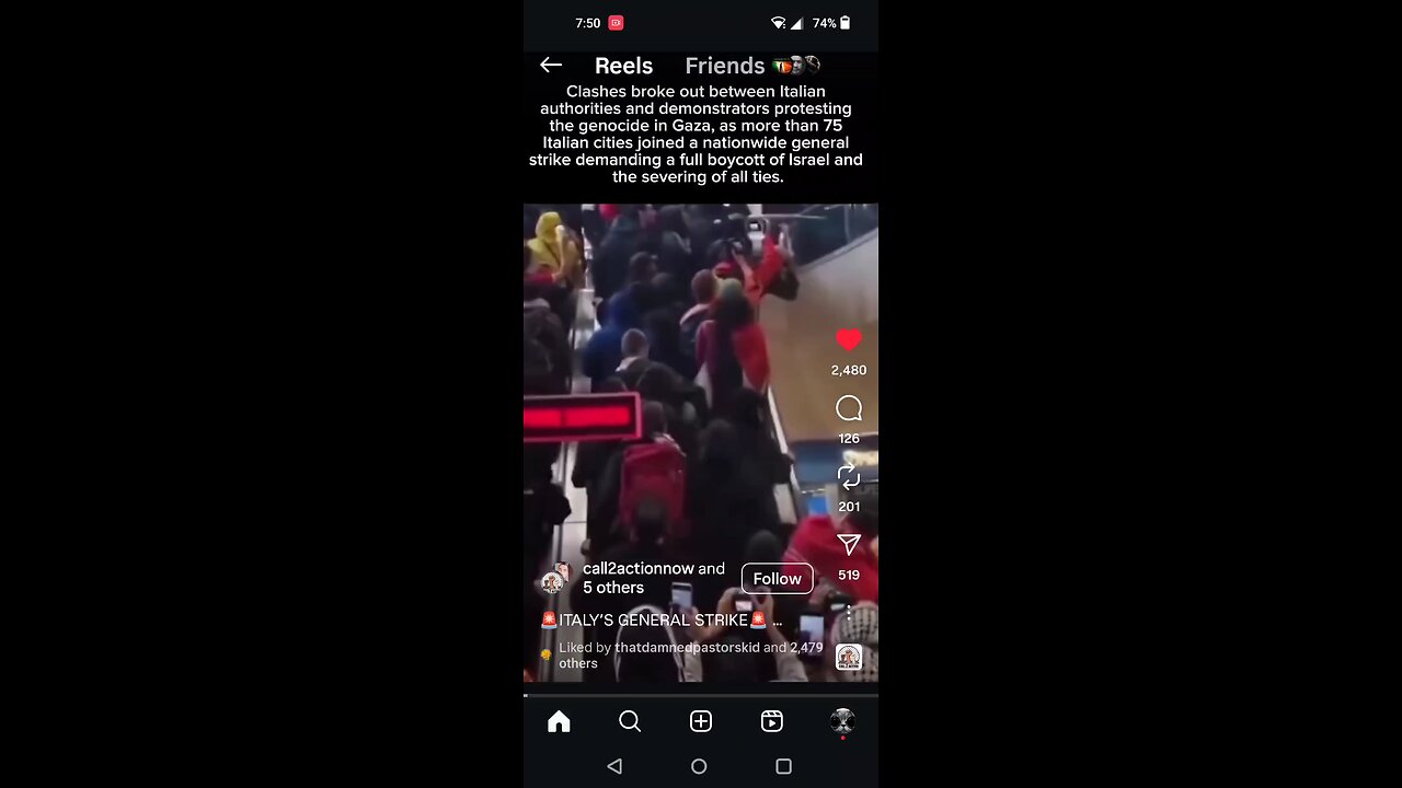 Italy Protests Turn Into Riots