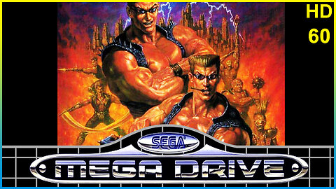 Two Crude Dudes [Crude Buster]. (Megadrive / Genesis) 2 player CO-OP Complete Playthrough. Lets Play