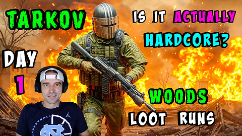 🔴LIVE - DAY 1 - TRYING OUT TARKOV HARDCORE WIPE / WOODS LOOT RUNS WITH NEFFEX MUSIC - COME CHAT!