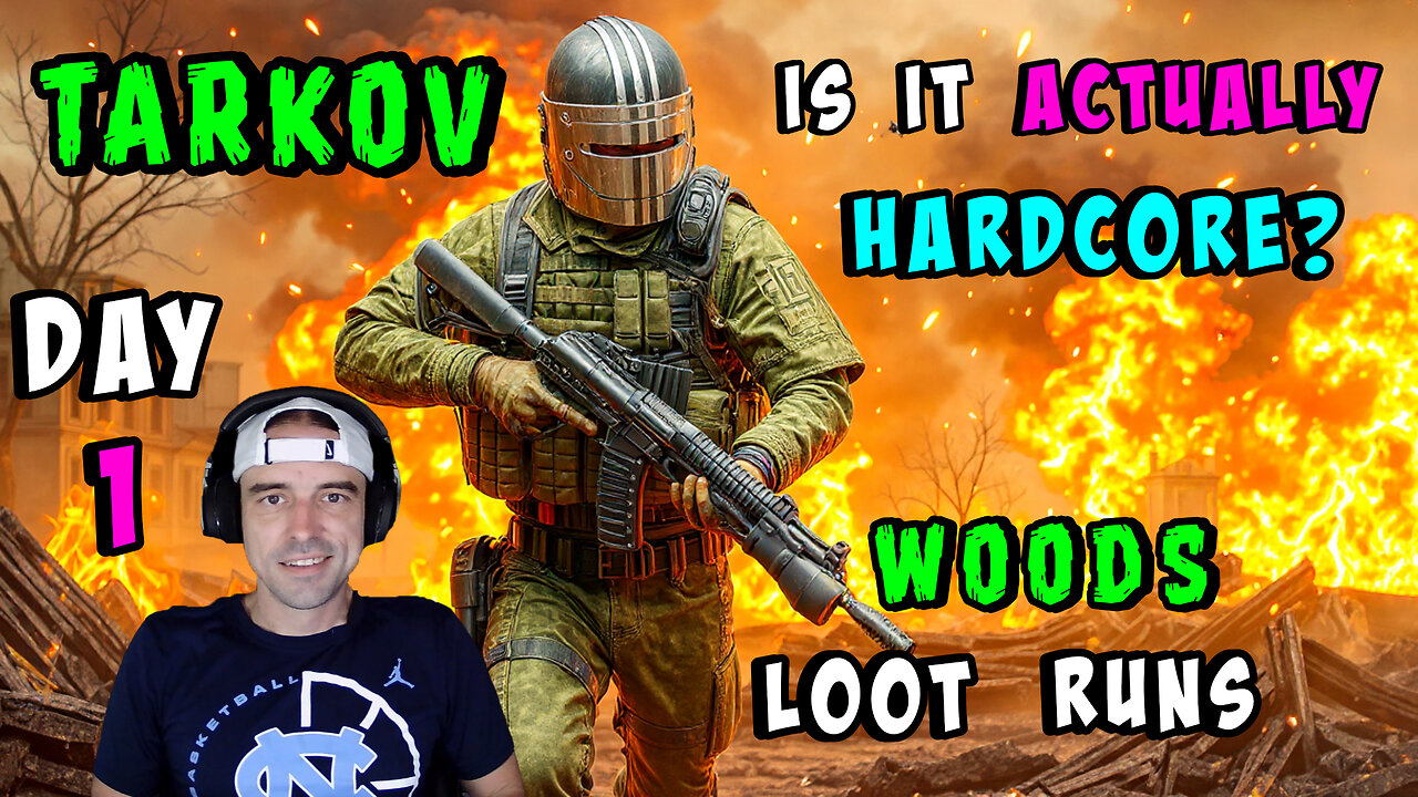 🔴LIVE - DAY 1 - TRYING OUT TARKOV HARDCORE WIPE / WOODS LOOT RUNS WITH NEFFEX MUSIC - COME CHAT!